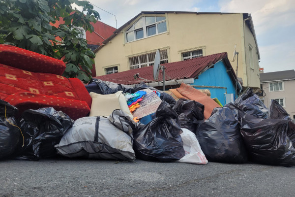 ÇÖP EVDEN DRAM ÇIKTI