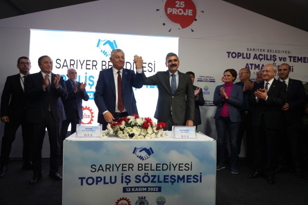 SARIYER BELEDİYESİ TOPLU AÇILIŞ