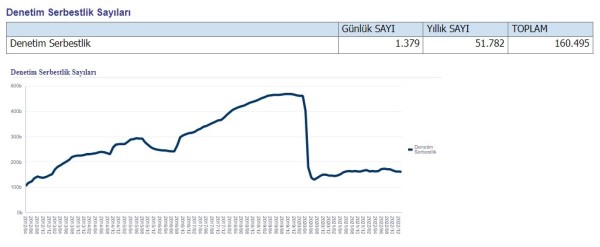denetimli serbestlik verileri