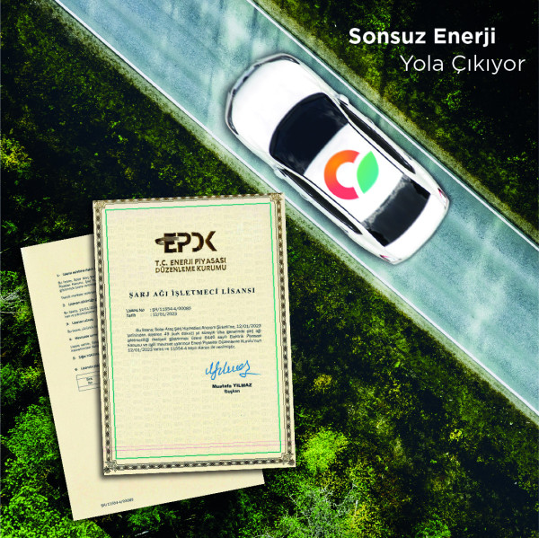 “SOLARŞARJ” ELEKTRİKLİ ARAÇ ŞARJ İSTASYONU LİSANSINI ALDI!