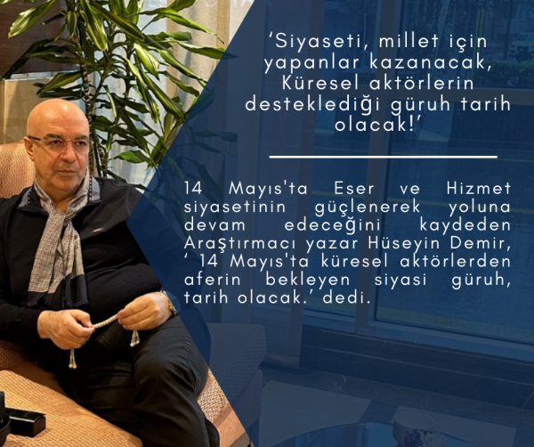 Araştırmacı yazar Hüseyin Demir