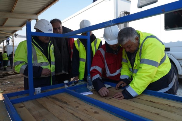 SARIYER BELEDİYESİ DEFNE’YE AFET KOORDİNASYON MERKEZİ KURUYOR