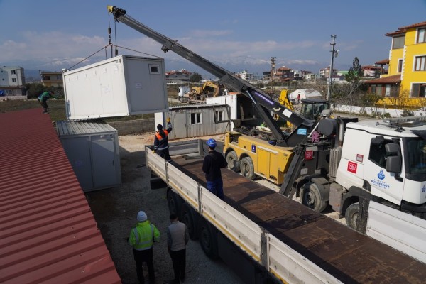 SARIYER BELEDİYESİ DEFNE’YE AFET KOORDİNASYON MERKEZİ KURUYOR