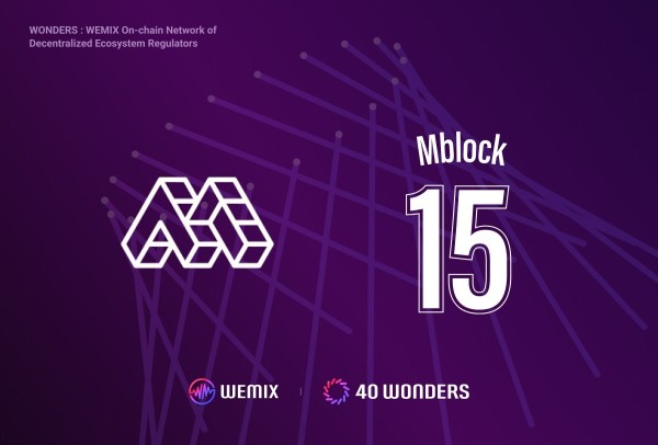 WEMIX3.0, Mblock - WONDER 15