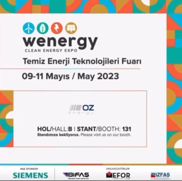 WENERGY EXPO 2023 TEMİZ ENERJİ TEKNOLOJİLERİ FUARI