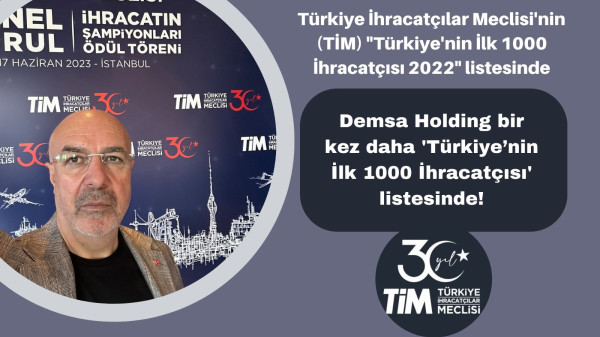 Demsa Holding Yönetim Kurulu Başkanı Dr. Hüseyin Demir