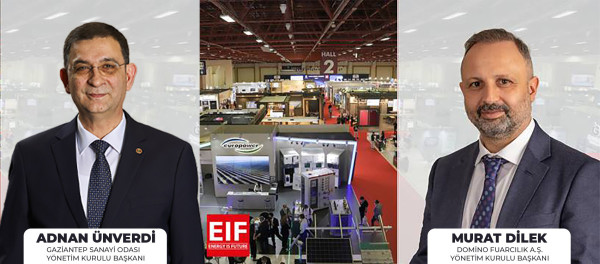 GSO Başkanı Adnan Ünverdi ve Domino Fuarcılık YKB Murat Dilek