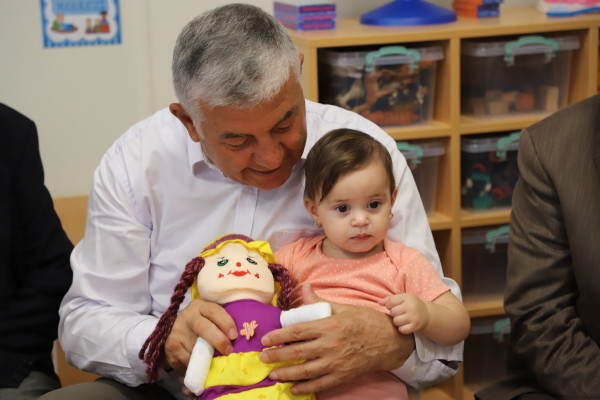 FSM ÇOCUK GÜNDÜZ BAKIMEVİ AÇILDI