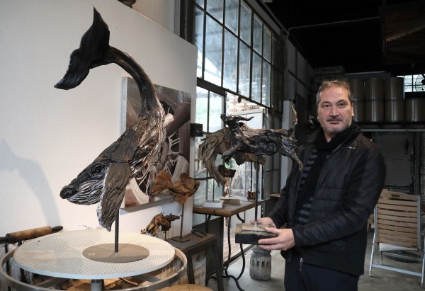 EIF'TE  FUARIN ÇÖPLERİ FUARDA SANAT ESERİNE DÖNÜŞECEK