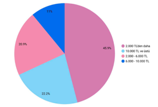8. Sevgililer Günü için ayırdığınız bütçe ne kadar?