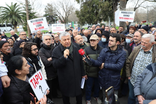 Sarıyerli mahallelere tapu veriliyor