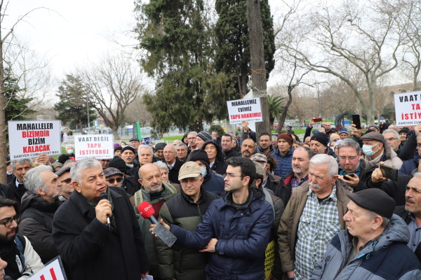 Sarıyerli mahallelere tapu veriliyor