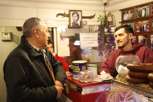 BAHÇEKÖY ESNAFINA ZİYARETİ