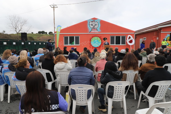 kedi bakım ünitesi ve sahiplendirme alanı açılışı