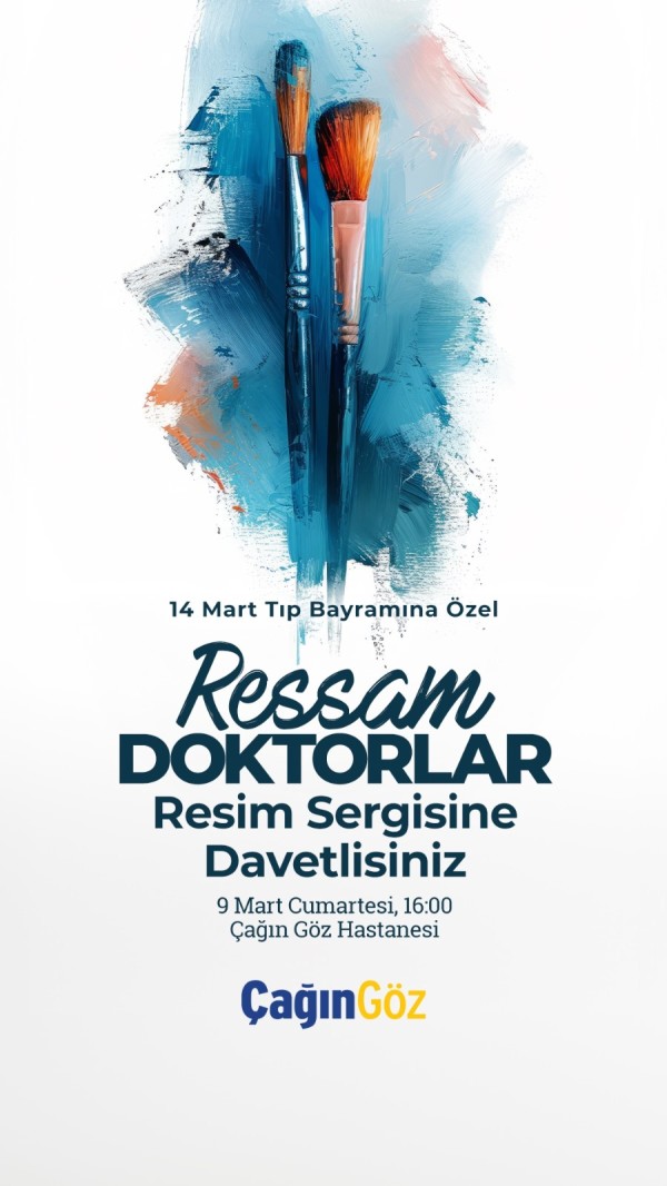 Ressam Doktorlar Resim Sergisine Davetlisiniz