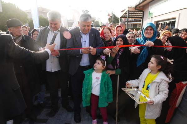 GÜMÜŞDERE KÖY ÜRÜNLERİ ÜRETİM VE SATIŞ YERİ AÇILIŞI