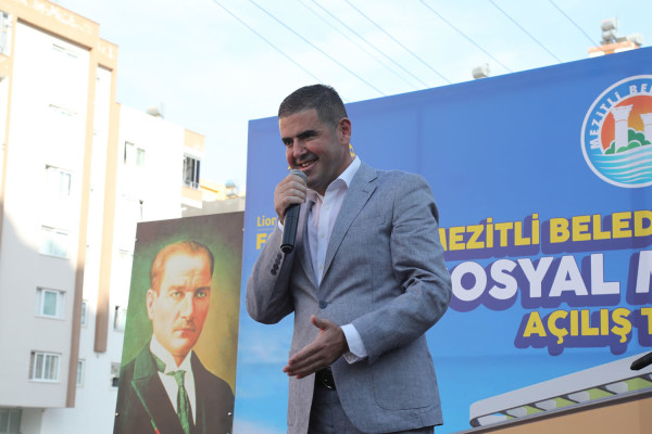 Mezitli Belediyesi ve Lions Sosyal Merkezi Açıldı