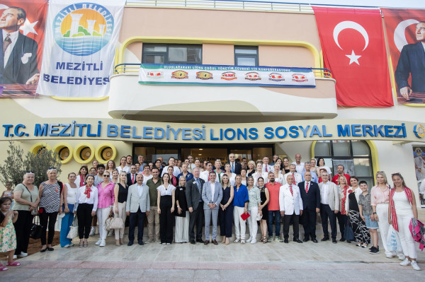 Mezitli Belediyesi ve Lions Sosyal Merkezi Açıldı