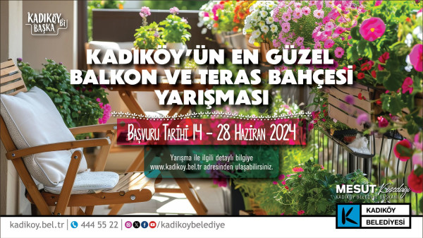 Kadıköy En Güzel Balkon ve Teras Bahçesi Yarışması