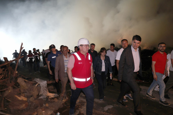 SARIYER’DE ÇIKAN YANGIN KONTROL ALTINA ALINDI