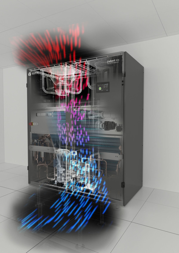 Liebert PDXPAM60 EMEA XRAY AIRFLOW