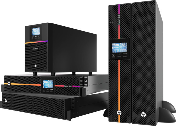 Vertiv Liebert GXE 1-3kVA UPS, 230V uygulamalar için gerekli temel güç korumasını sağlıyor