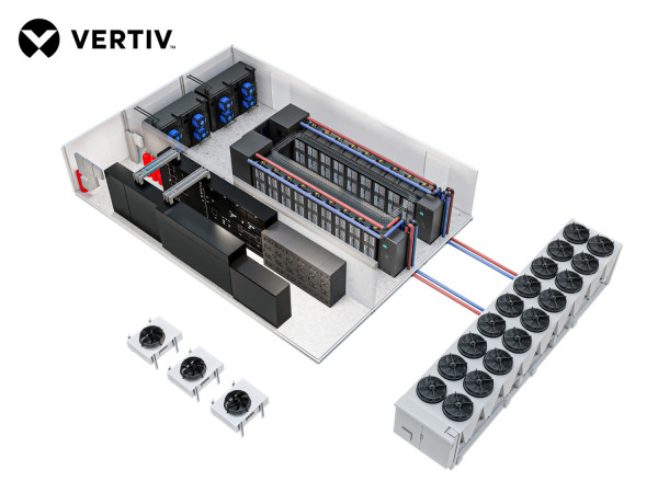 Vertiv, Yapay Zeka Çözümlerinin Dünya Genelinde Yayılmasını Hızlandırmak İçin Yüksek Yoğunluklu Prefabrik Modüler Veri Merkezi Çözümünü Piyasaya Sürüyor
