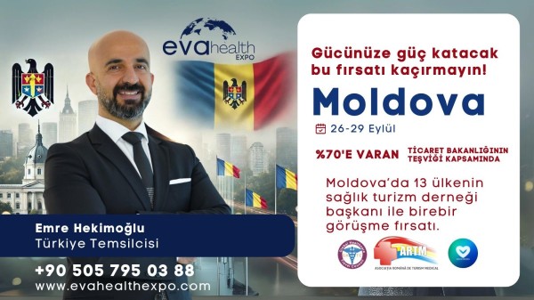 Moldova ve Romanya Sağlık Turizm Fuarına  %70 hibe desteği ile katılım fırsatı!